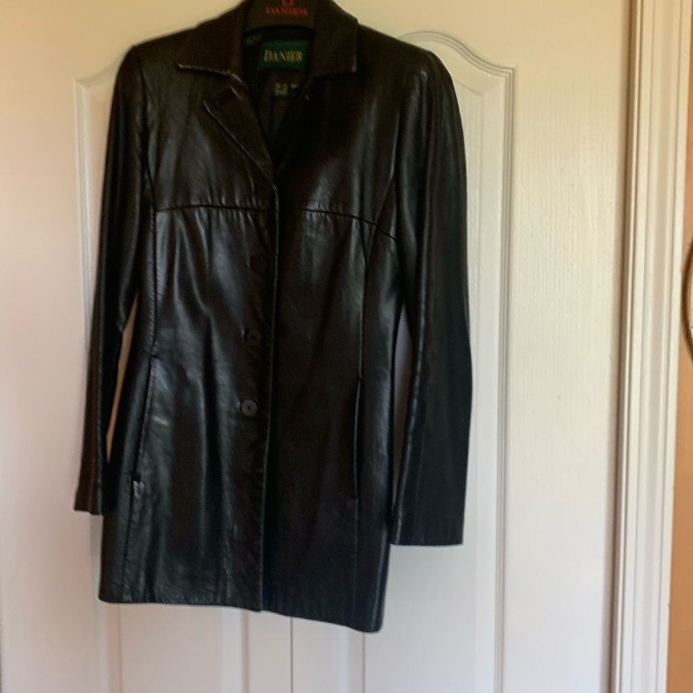 Danier Leather,  leather jacket/coat.